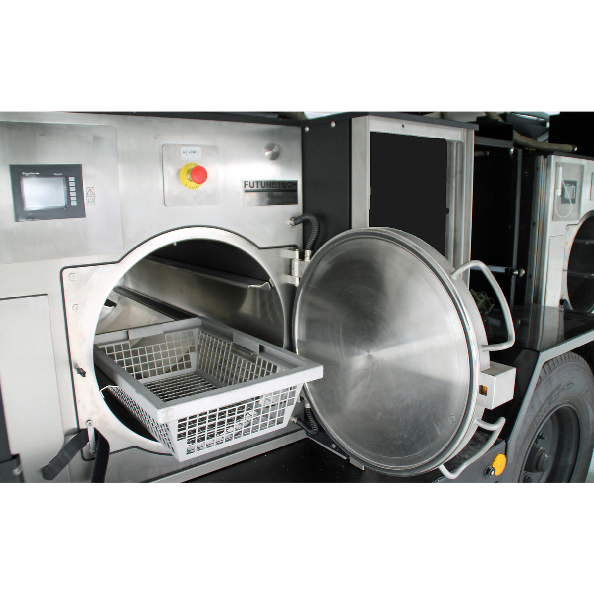 Container de décontamination DSSM - Technologie de décontamination sous vide unique_3