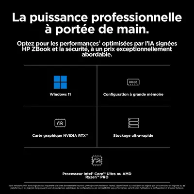 HP ZBook Power G11 A AMD Ryzen¢ 7 8845HS Station de travail mobile 40,6 cm (16
