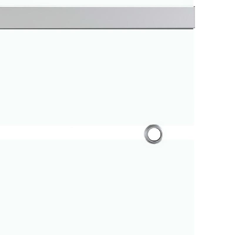 Vidaxl porte coulissante butées souples verre esg aluminium 90x205 cm 288062_3