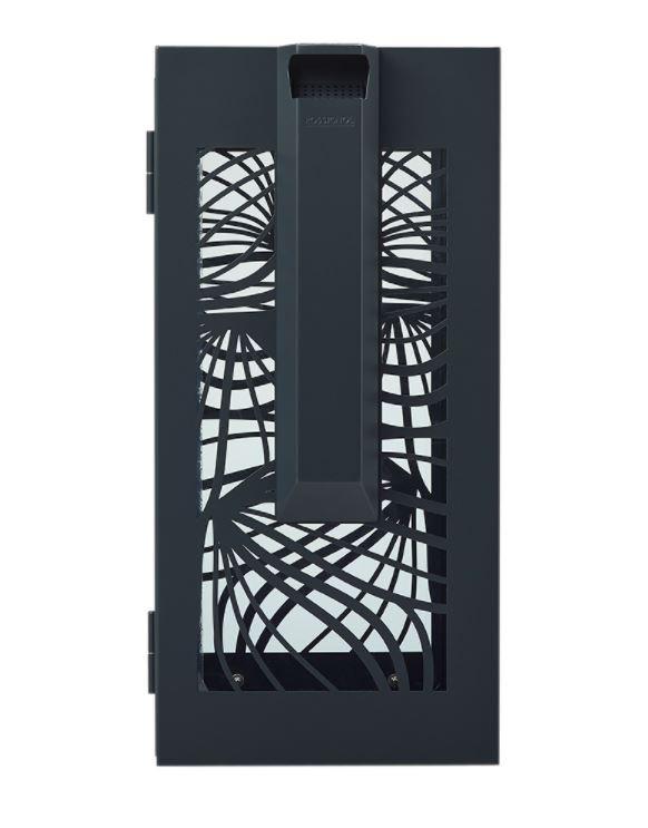 BELLA Corbeille anti-nuisibles 110L - à poser ou à fixer avec cendrier - Référence 59373_3