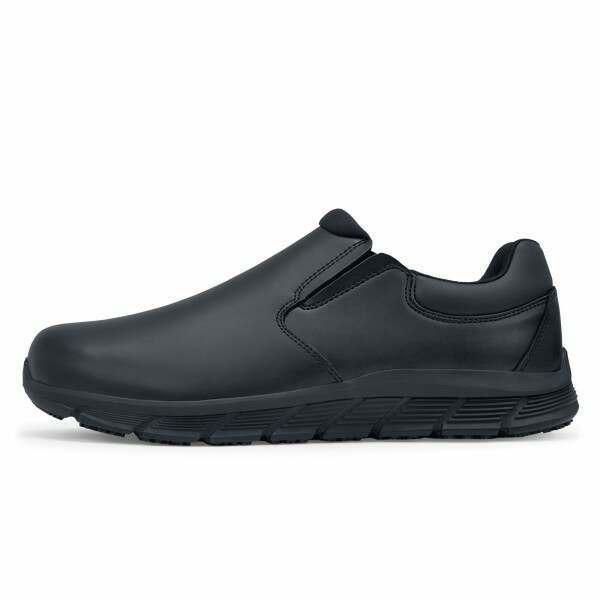 Cater II - Chaussure de travail antidérapante mixte en cuir résistant à l'eau avec semelle brevetée Shoes For Crews_3