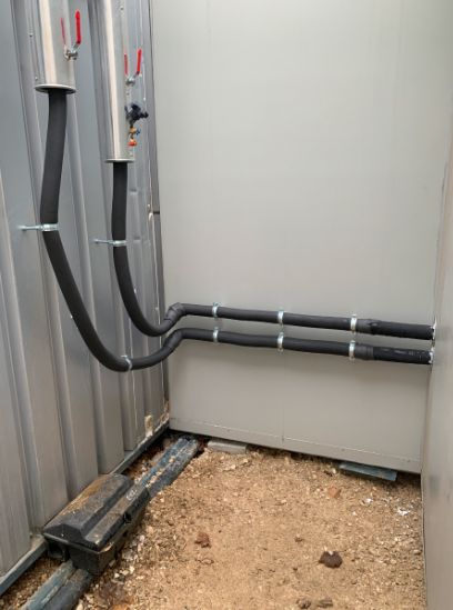 Enceinte climatique modulaire extérieure 100m³ - Modulopharm - pour projets pharmaceutiques avec caisson de traitement d'air dernière génération_3