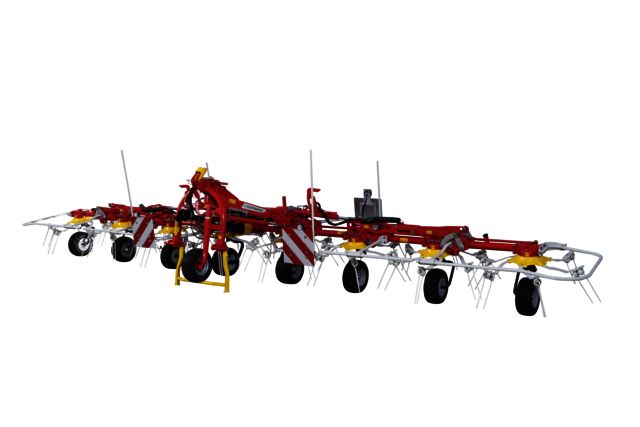 Hit faneuses portées - Pottinger France - largeur de travail de 4,40 m à 8,60 m - toupie DYNATECH pour qualité optimale_3