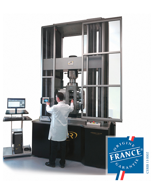 Machine d'essais grande capacité universelle pour  les matériaux les plus techniques et les structures complexes  - SYNTECH_3