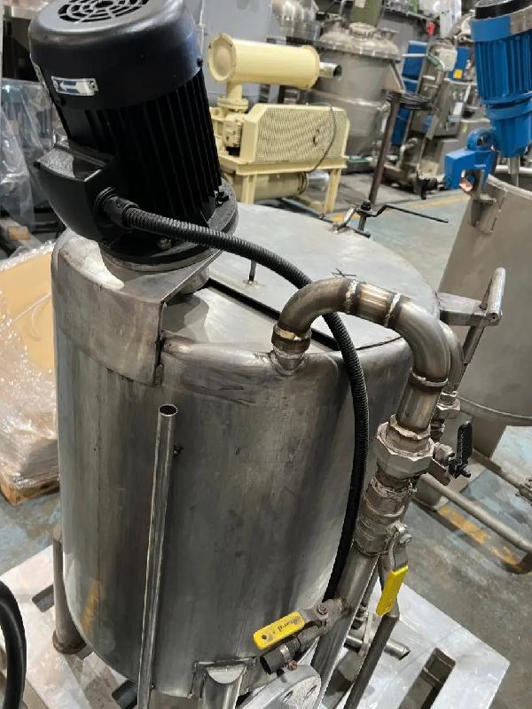 Cuve en acier inoxydable d'occasion avec capacité d'agitation 150 litres - référence : c10456_3