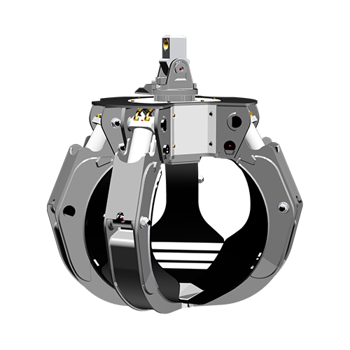 Accessoire pour camions-grues conçu pour la collecte de divers matériaux
