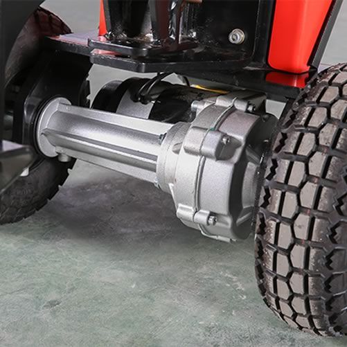 Tracteur QDD10 adapté aux sols irréguliers