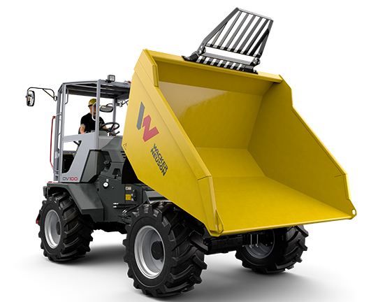 Dv100 dumpers dual view - wacker neuson - 10000 kg_3