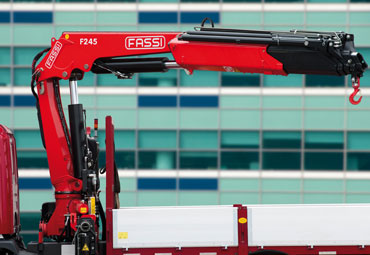 Grue auxiliaire Fassi F245A Active - Capacité de levage jusqu'à 23,6 tm - Bras hydraulique jusqu'à 22,60 m avec jib_3
