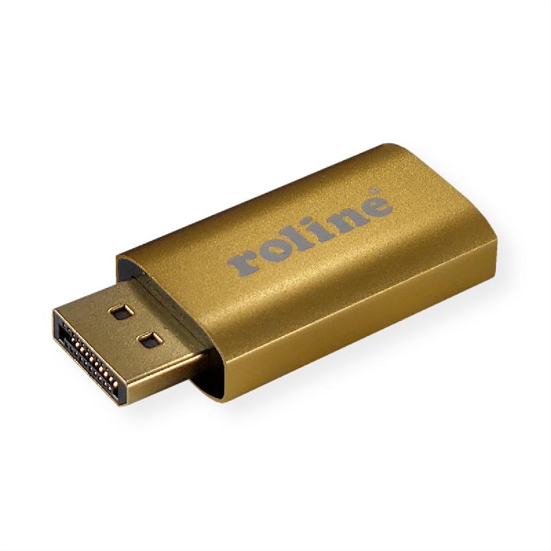 Roline gold adaptateur displayport - hdmi, 4k, v1.2, dp m-hdmi f_3