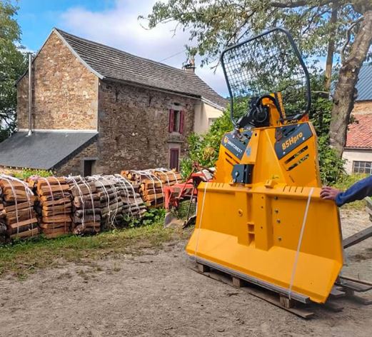 Treuil avec fonction AUTO STOP et appareil de déroulement intégré