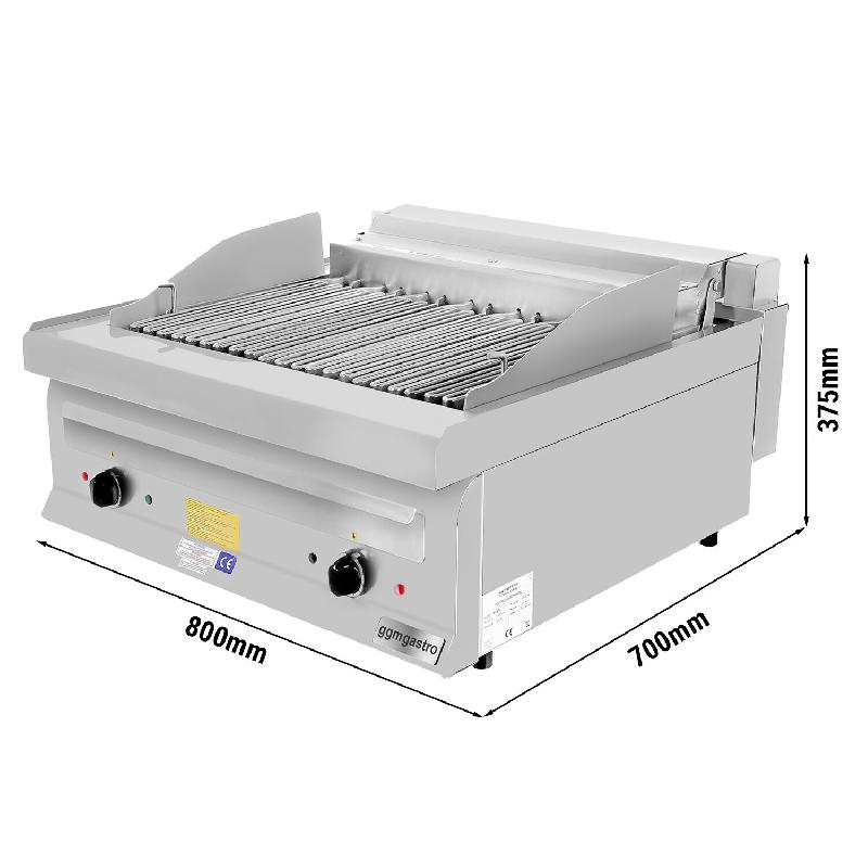 Grill électrique direct à eau - 8,75 kW | GGM -EGE80_3