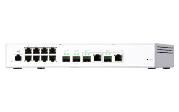 QNAP QSW-M408-2C commutateur réseau Géré L2 10G Ethernet (100/1000/10000) Blanc_3