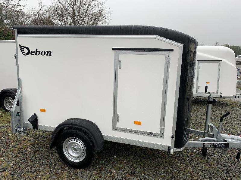 Remorque fourgon en polyester composite DEBON - Non-Freinée - C255 V2 - PTAC : 500 ou 750 Kg - 255x125xH155 cm - Référence HK132614-18PF30 Basic_3