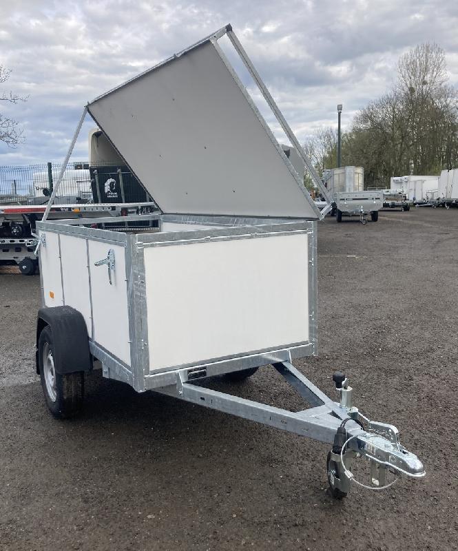 Remorque fourgon - 2,00 x 1,00 x 0,60m - 750 KG - VDM RBA2001007501BL_3