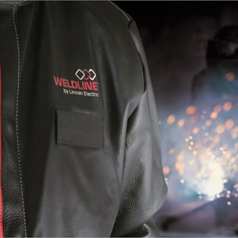 Veste de soudeur en cuir pleine fleur Lincoln Electric - L_3