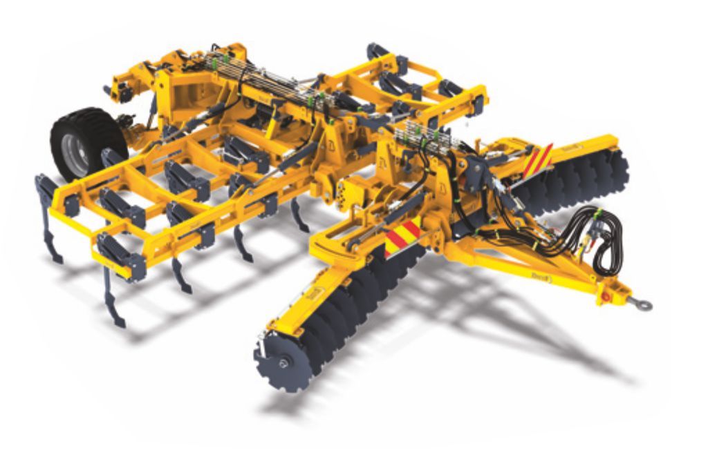 Cultivateur agricole Dondi - 3 rangées de dents - Poids de 2100 à 6080 kg_3