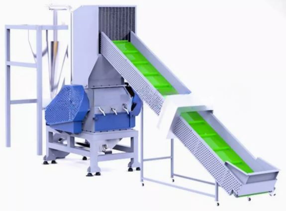 Broyeur granulateur multimatériaux 30KW avec une technologie de coupe avancée et système de granulation haute performance - BGR30_3
