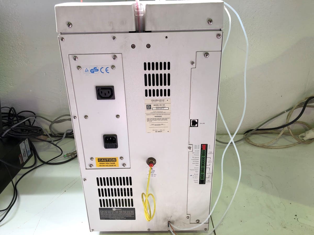 Chromatographie ionique reconditionnée - pompe isocratique DX120 - Référence P20040530_3