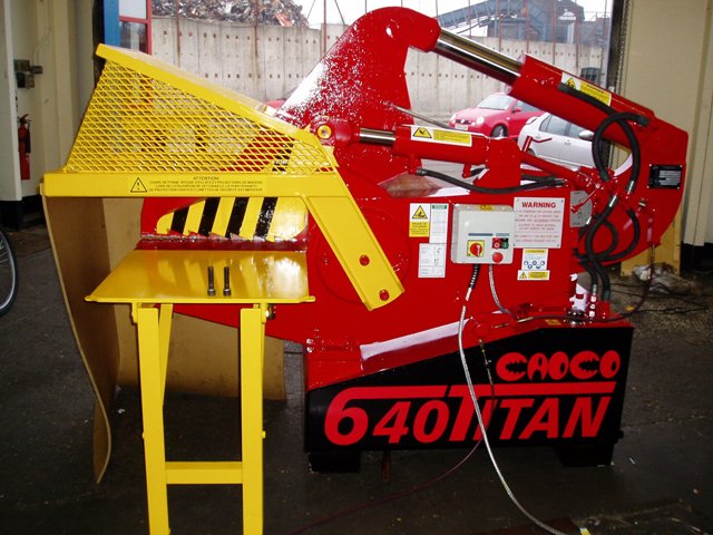 Cisaille crocodile hydraulique fixe McIntyre - Force de cisaillement 185T -CROCO-640_3