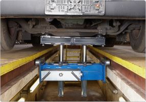 GD-2 - Crics de fosse hydropneumatiques AC Hydraulic - capacité : 10 / 15 / 20 T - avec double vérin_3