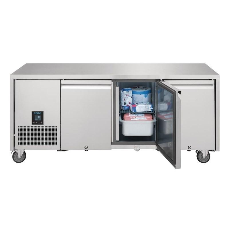 Table réfrigérée négative 3 portes Serie U Premium 420L UA008 Polar_3