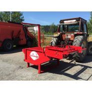 Dérouleuse pailleuse fixe Agrisphere - atelier 3T avec déport 21 cm - moteur hydraulique_3