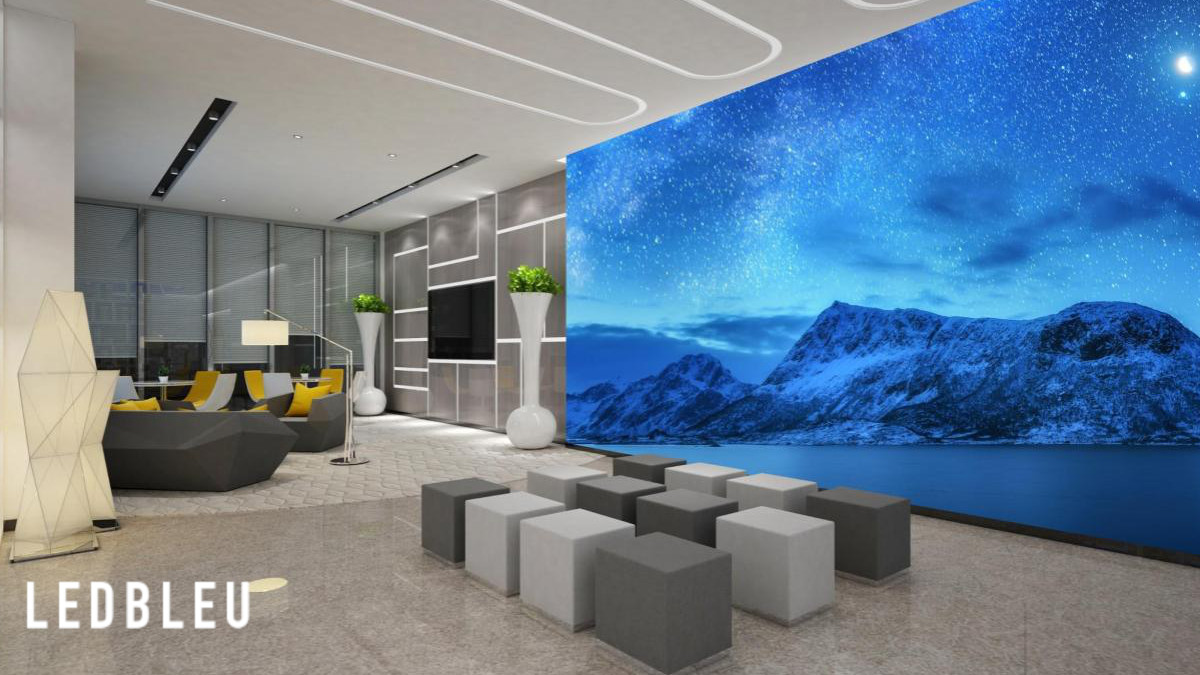 Ecran d'intérieur LED PANTHERE pour aménagement architectural -COB 2K - Pack - 108