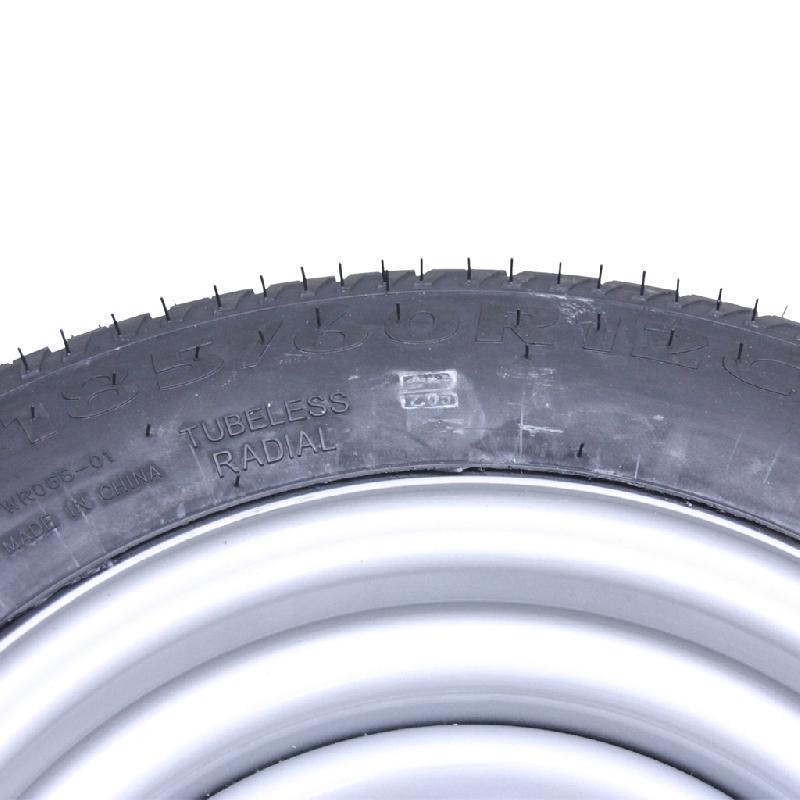 185/60 R12c Trailer Wheel 5 Stud 6.5 PCD Tire On Rim Brian James Ifor Williams_3