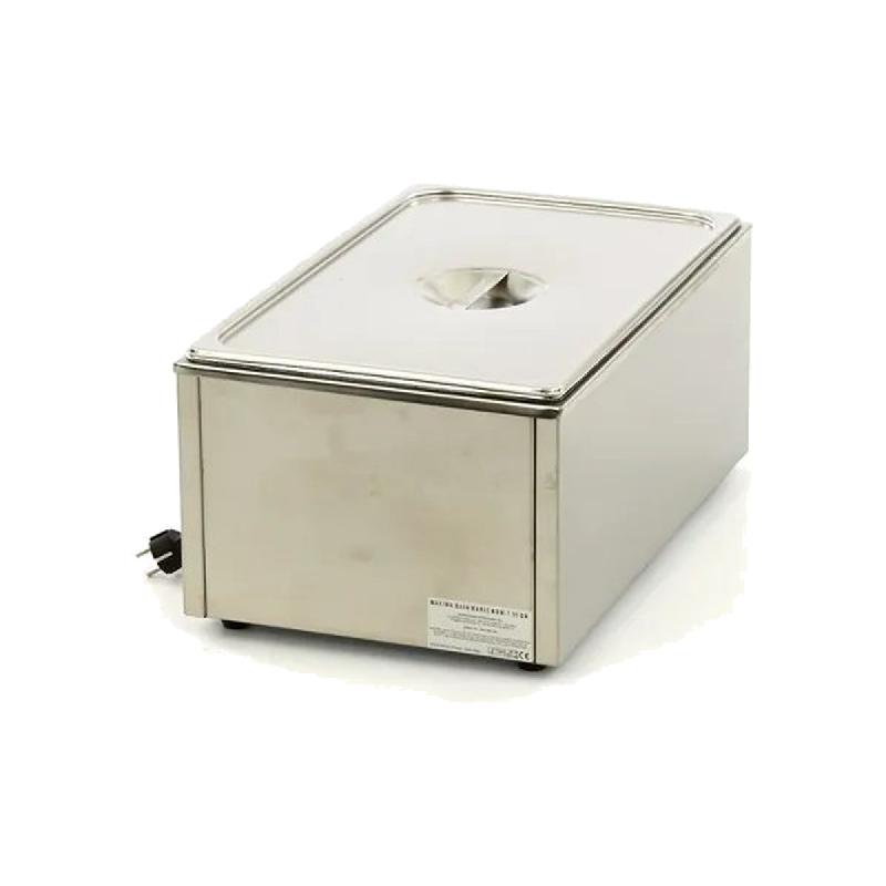 Bain-marie électrique professionnel - 1 x GN 1/1 - avec robinet de vidange - Bac GN inclus | Maxima_3