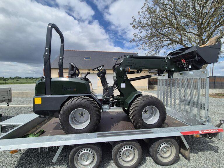 Chargeuse multifonction TH180 - Valet de Ferme pour écuries - Modèle CHAR-1_3