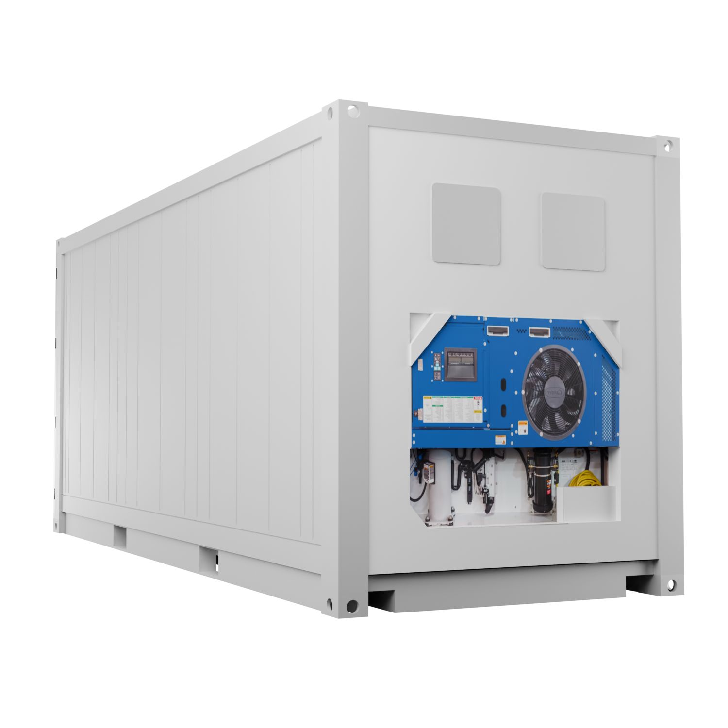 Container frigorifique Reefer 20' - Isolation optimale - Dimensions 6m x 2,4m x 2,6m_0