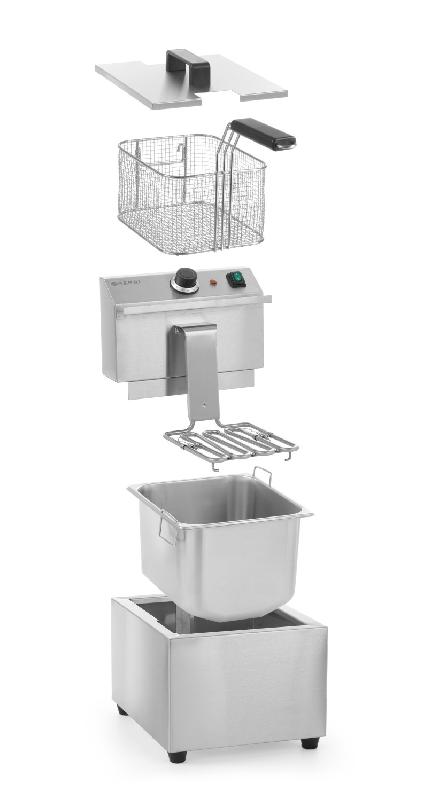 Friteuse Profi Line Analogique sans robinet de vidange 8L 230V HENDI_3