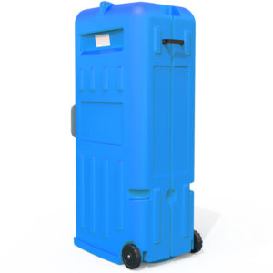 Toilette chimique de chantier transportable et autonome_3