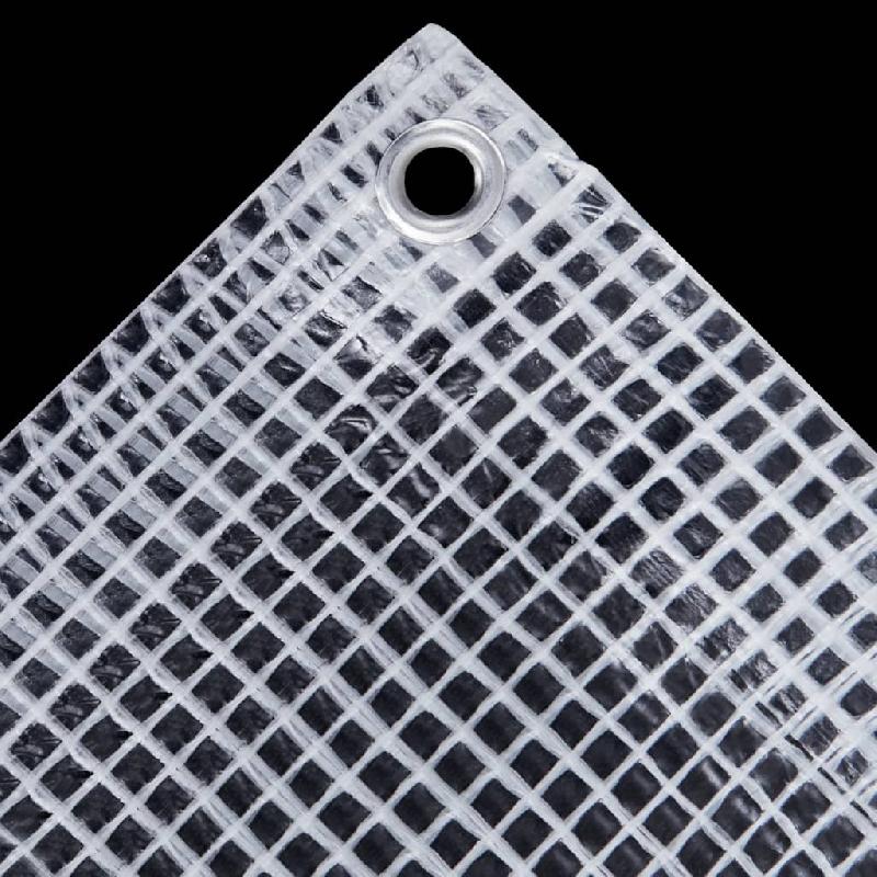 Vidaxl bâche de gaze 140 g/m² 8x8 m blanc 151622_3