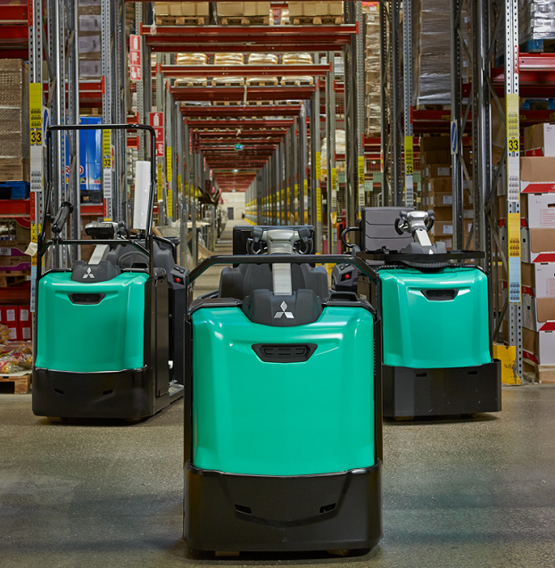 Chariot élévateur préparateur de commandes Velia ES OPB20N2XP - fourches ciseaux et plateforme - 2000 kg_3