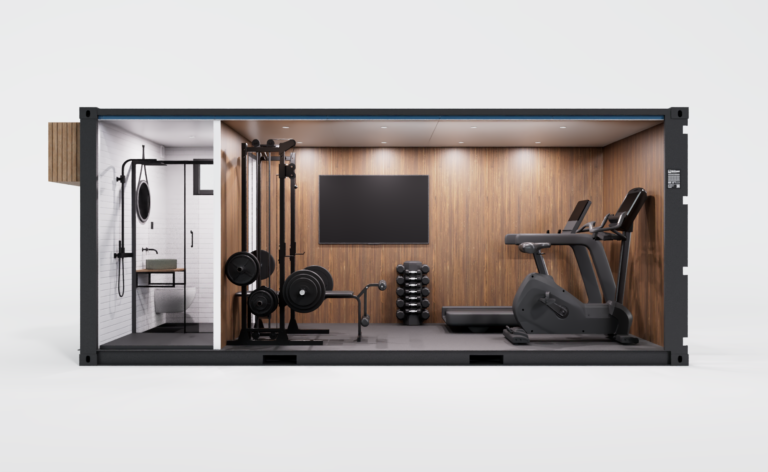 Conteneur Salle de sport mobile, compacte et durable - Cargo Gym? 20_3