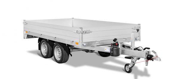 Remorque benne - 3,06 X 1,70M - 2700 KG - SARIS K1 306 170 2700 2_3