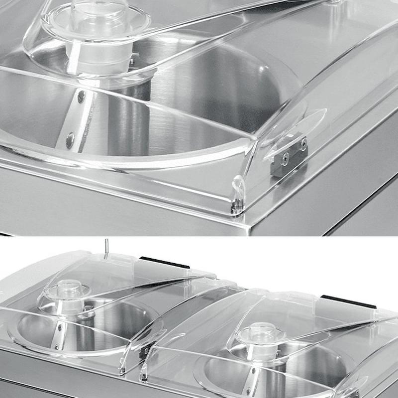 Turbine à glace professionnelle - Gelato 5+5 TWIN Crea i-Green | Nemox_3