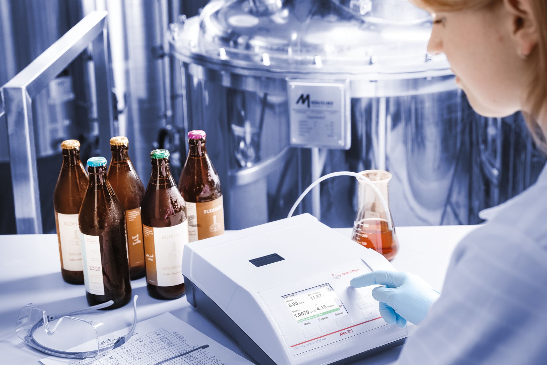 Alcool mètre et analyseur d'extrait : Alex 501_3