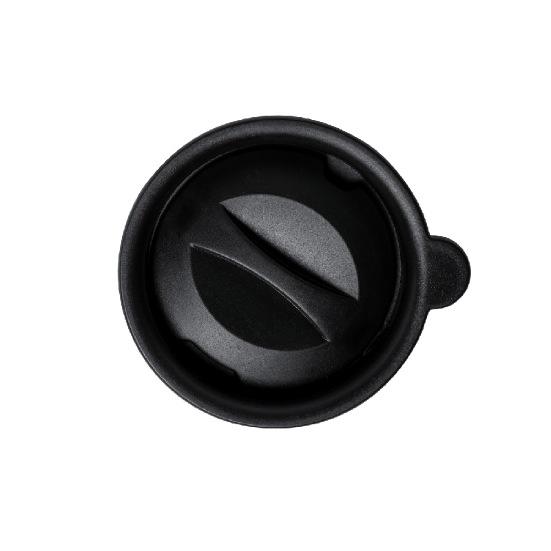 Mug thermos isotherme - double paroi inox et bambou - 300 ml avec poignée et couvercle plastique_3