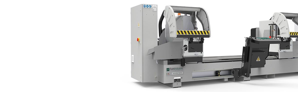 Tronçonneuse à double tête avec tableau de commande tactile