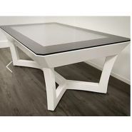 Tiffany - table tactile multitouch haut de gamme - connectée - structure acier - design diamant_3