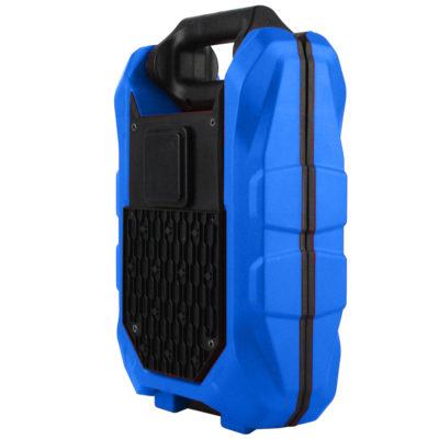 Double projecteur de chantier professionnel sur batterie - 2x10W - Coque renforcée PVC IK08 - Angle d'éclairage 290°_3