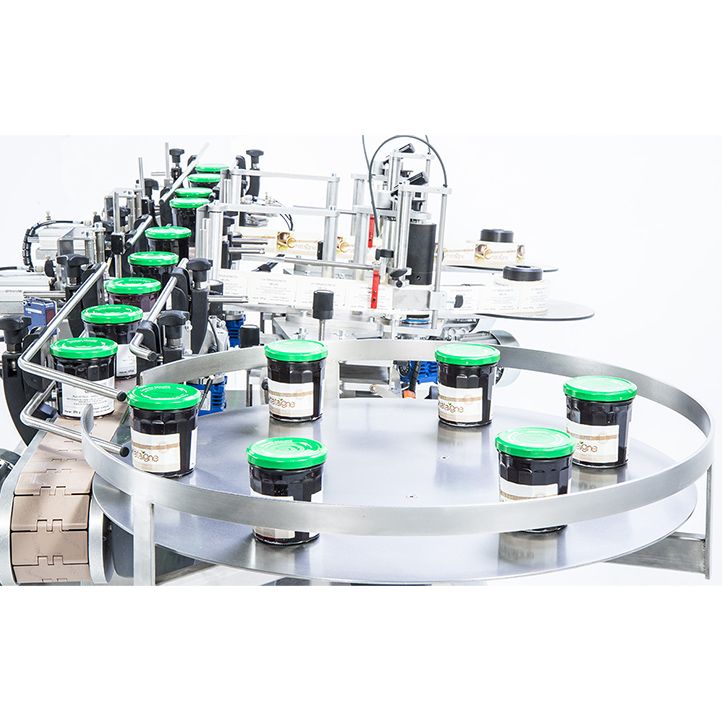 Ninon Konic - Machine d'étiquetage automatique - CDA France - Structure inox et aluminium pour produits coniques_3