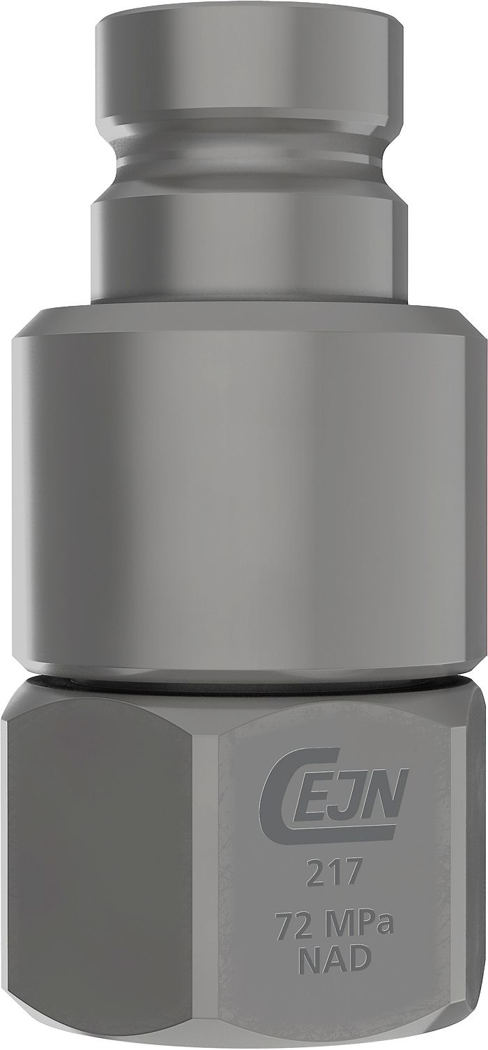 Séries 217 haut débit, 72 mpa - coupleur - cejn - acier, nickel-zinc_3