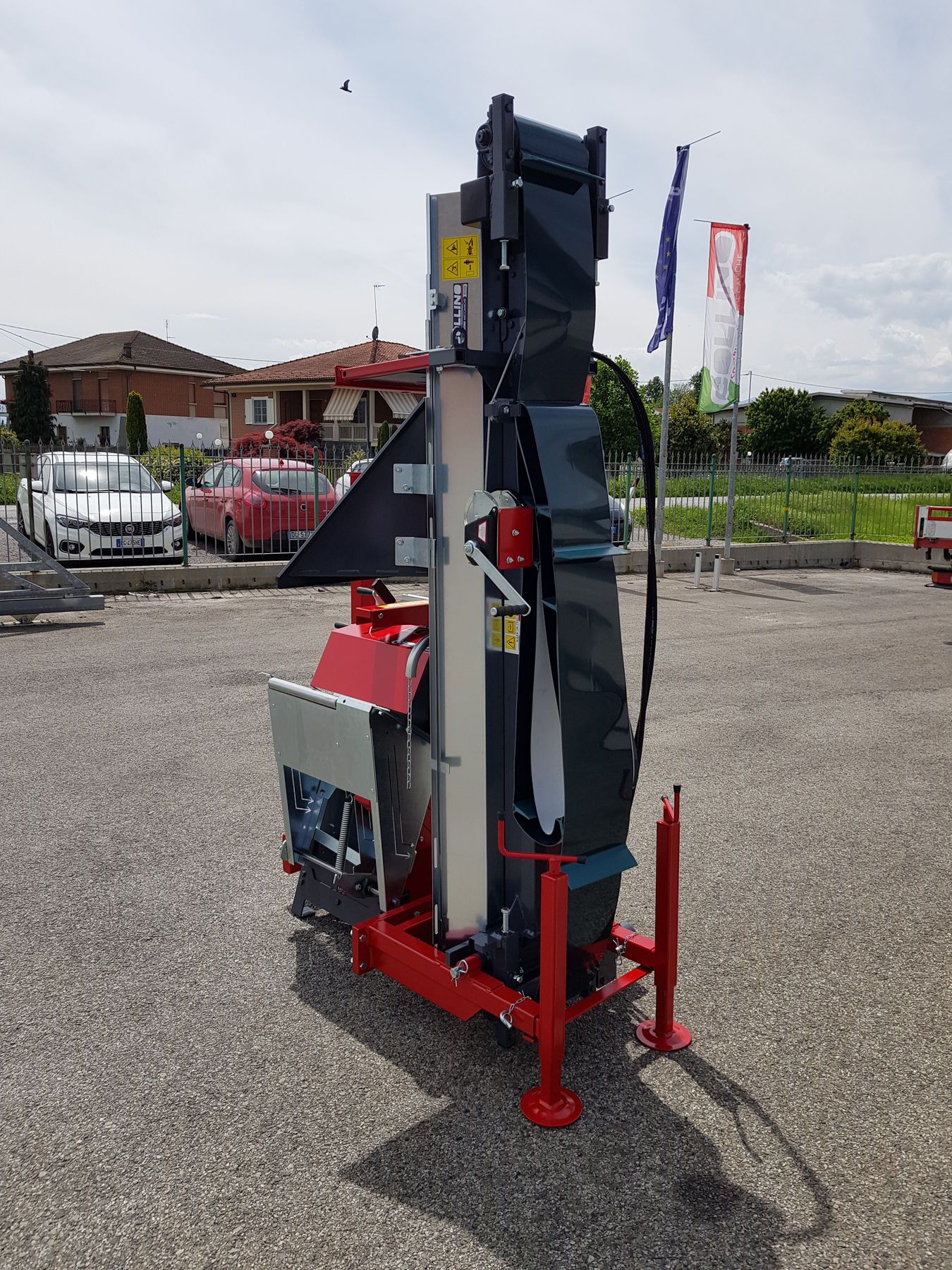 Equipement de coupe et transport pour bois de chauffage
