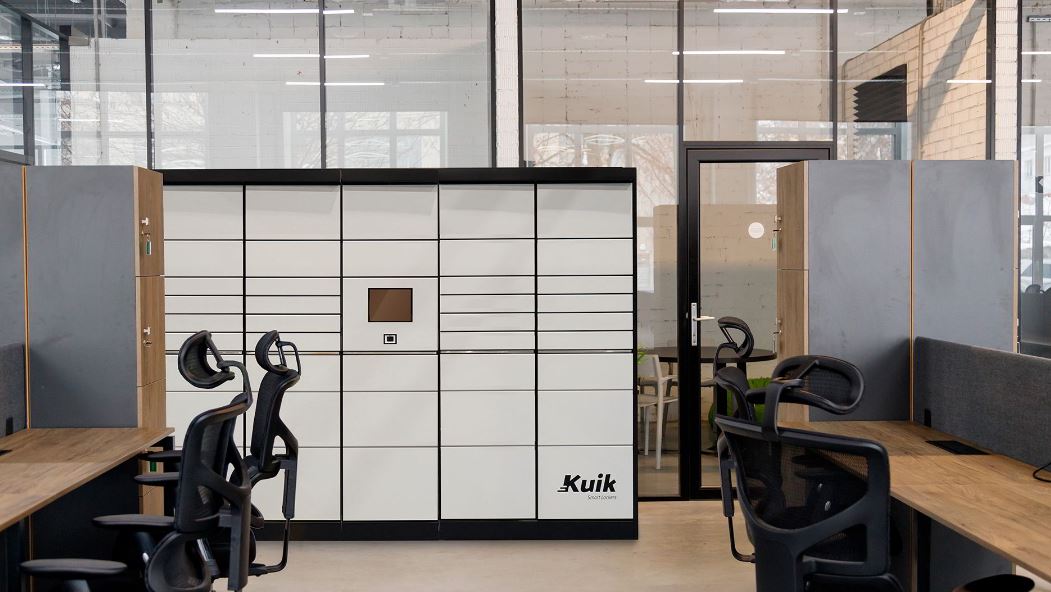 Casiers intelligents de conciliation pour colis légèrement plus grands - Kuik - réf Porte H40_3