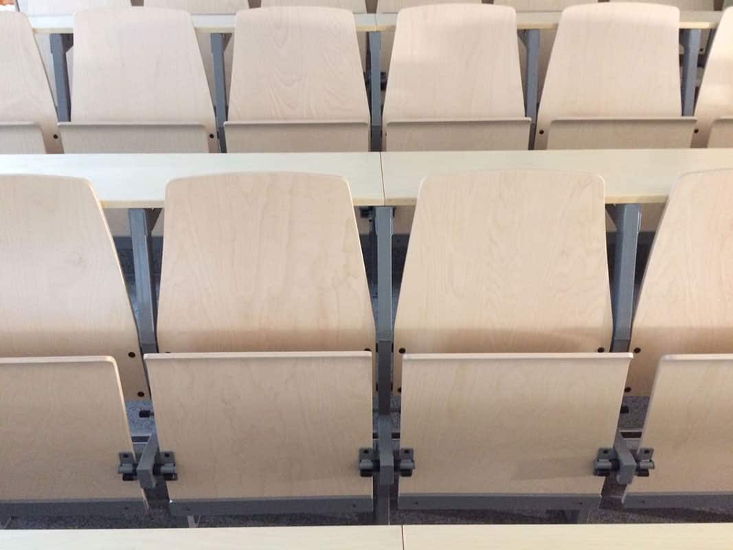 Siège pour auditorium de faible profondeur, adapté aux petits espaces - Edu_3