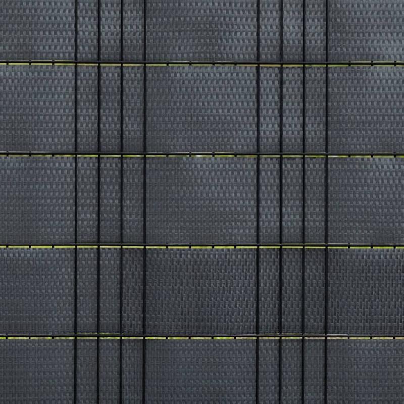 Vidaxl paravents de balcon 5 pcs anthracite 255x19 cm résine tressée 156310_3